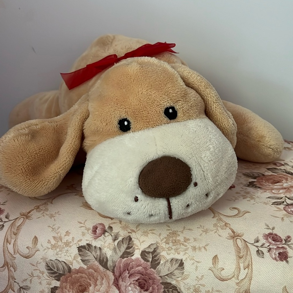 Sweetest Pup Plush either Red Ribbon